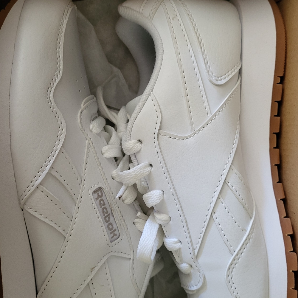 Reebok Classic White Leather Sneakers
